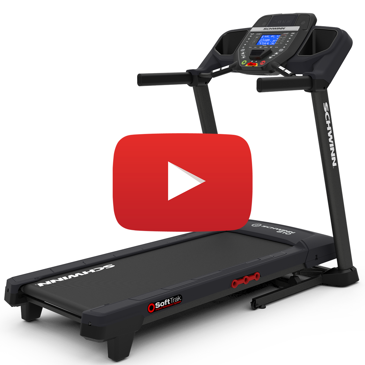 Schwinn 810 Folding Treadmill Fitness For Life Caribbean